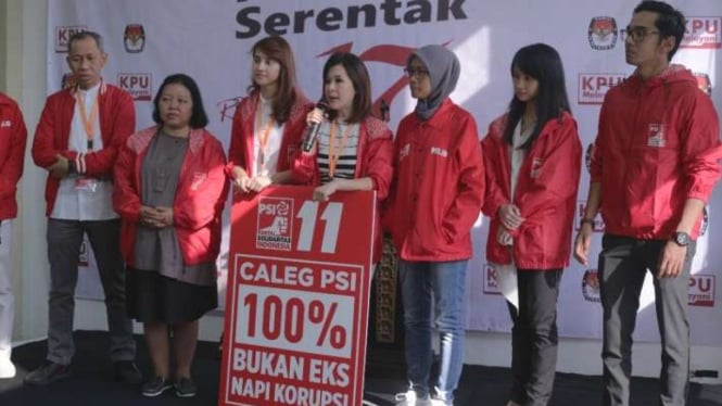 PSI Daftarkan 575 Caleg DPR Ke KPU