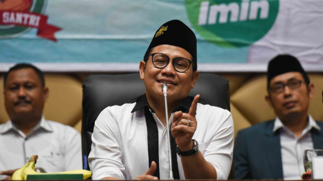 Ketua Umum PKB sekaligus Wakil Ketua MPR Muhaimin Iskandar 