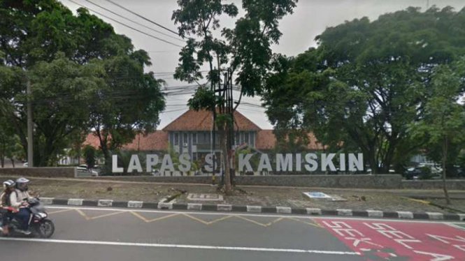 Lembaga Pemasyarakatan Sukamiskin di Kota Bandung, Jawa Barat.