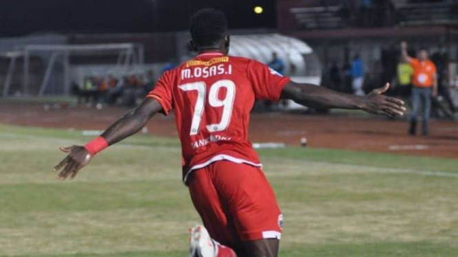 Pemain depan Persija Jakarta, Osas Saha