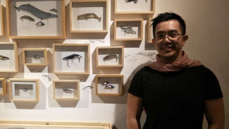 Ilustrator Indonesia Sandy Lee Pamer Karya di Melbourne