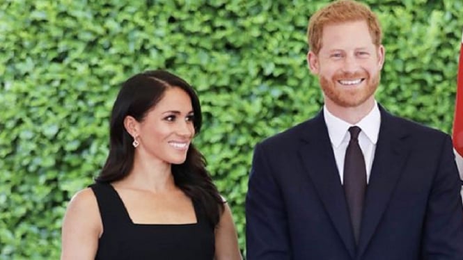 Meghan Markle dan Pangeran Harry.