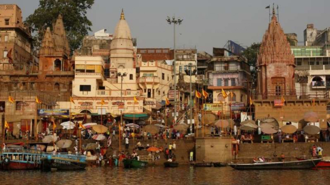 Sungai Gangga, India 