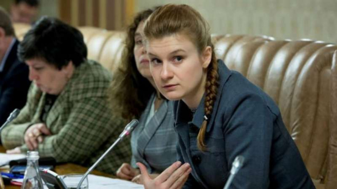 Maria Butina dituding mata-mata 