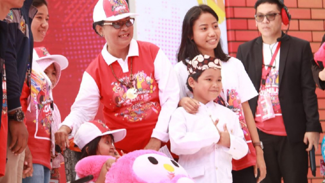  Peringatan Hari Anak Nasional di Pasuruan, Jawa Timur, Senin, 23 Juli 2018