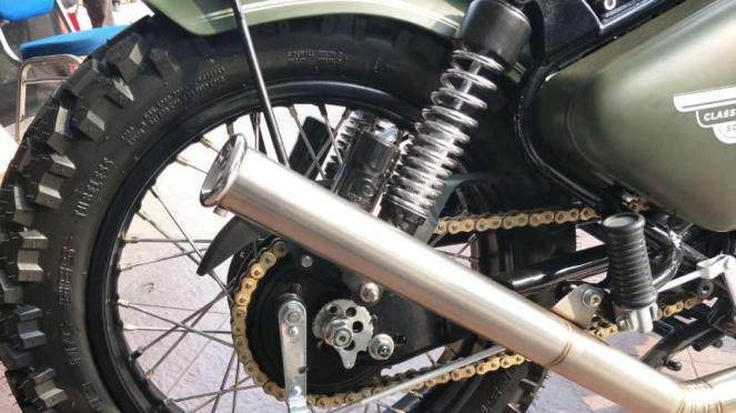 Royal Enfield RE 500 milik Gibran Rakabuming