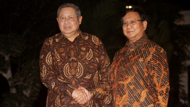 Pertemuan SBY-Prabowo Subianto, Susilo Bambang Yudhoyono