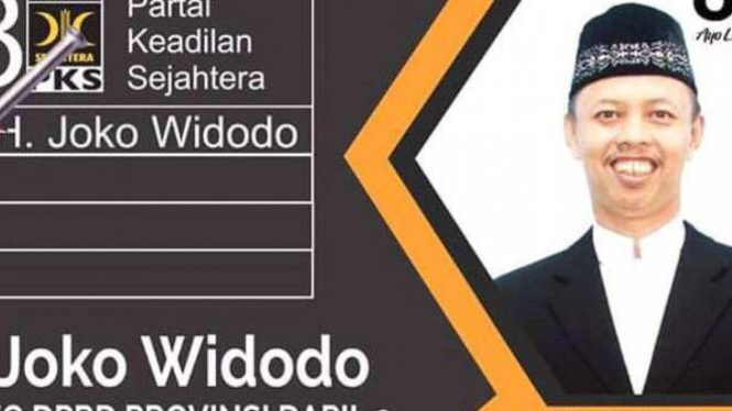 Joko Widodo jadi caleg PKS.