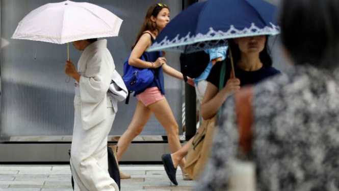 Gelombang panas dan cuaca ekstrem di Jepang