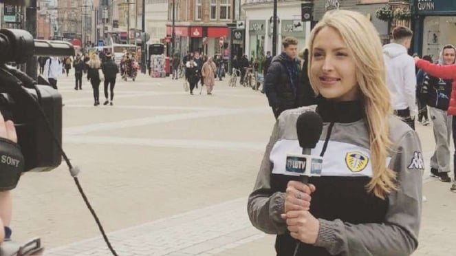 Presenter Leeds United TV, Emma Louise Jones 