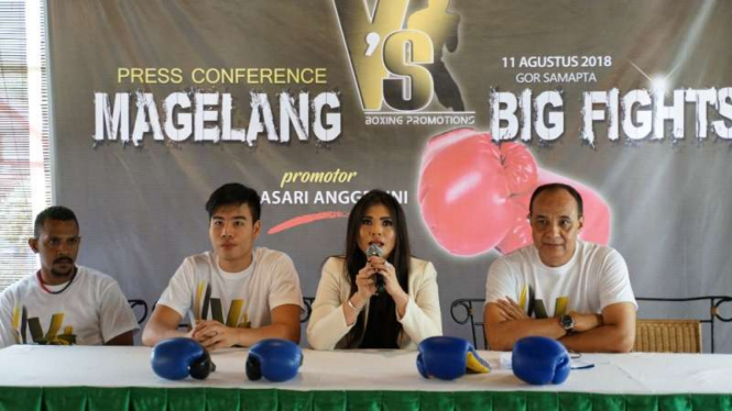 Sesi konferensi pers Magelang Big Fights