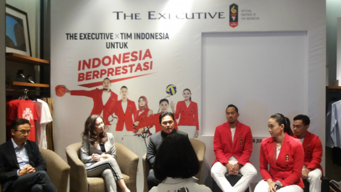 The Executive dipercaya sebagai brand penyedia seragam atlet Indonesia 