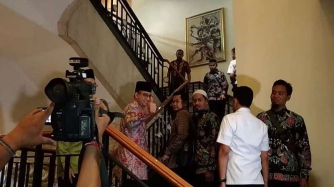 Gubernur DKI Jakarta Anies Baswedan hadir Ijtima Ulama GNPF di Menara Peninsula