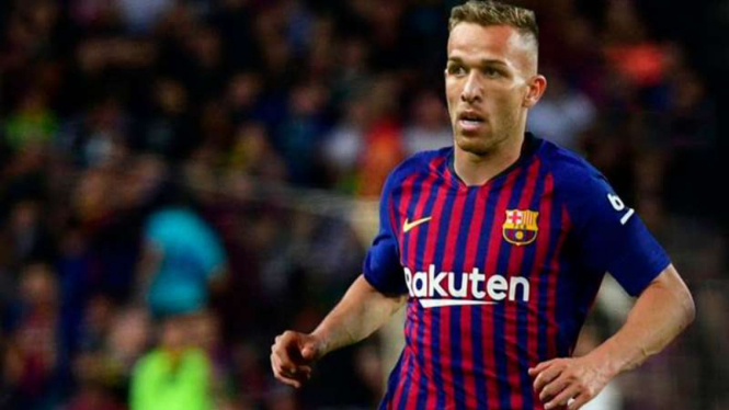 Gelandang Barcelona, Arthur Melo