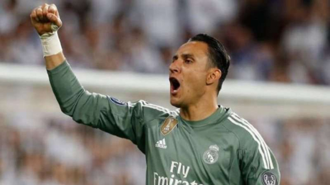 Penjaga gawang Real Madrid, Keylor Navas