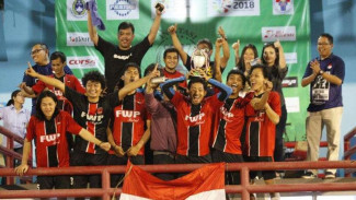 Polda Pers Juara Turnamen Sepakbola Antar Forum Wartawan 2018