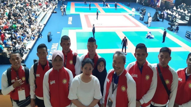 Menko PMK Puan Maharani Kunjungi Try Out Cabor Jujitsu di Tokyo