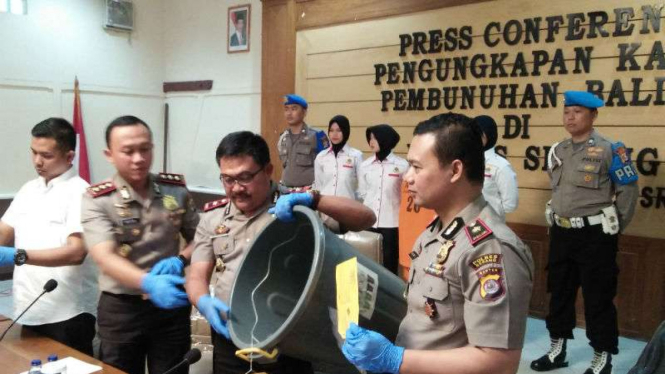 Konpers pembunuhan bayi di Serang, Banten.