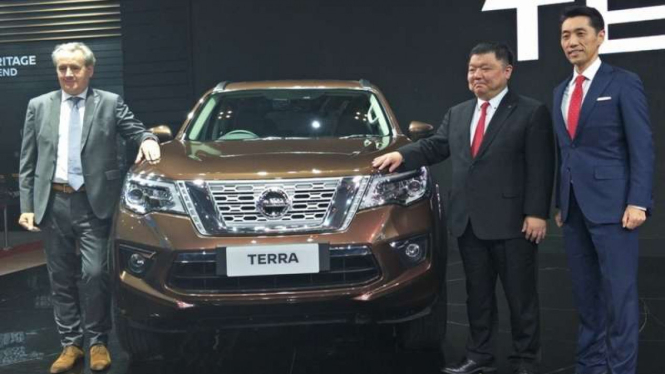 Peluncuran Nissan Terra di GIIAS 2018.