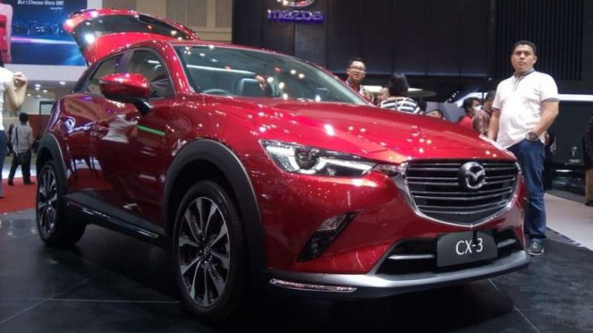 Mazda CX3 terbaru yang dirilis di GIIAS 2018.