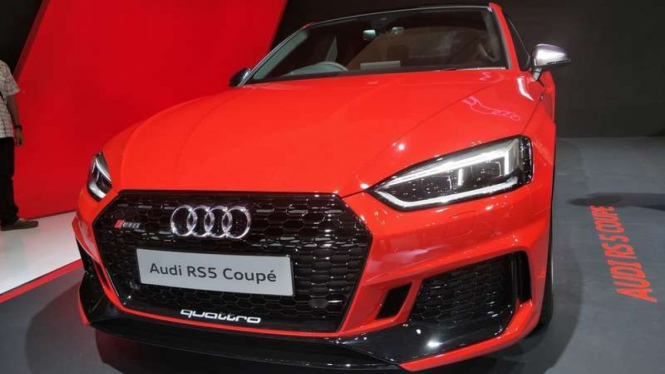 Audi RS5 Coupe meluncur secara resmi di GIIAS 2018.