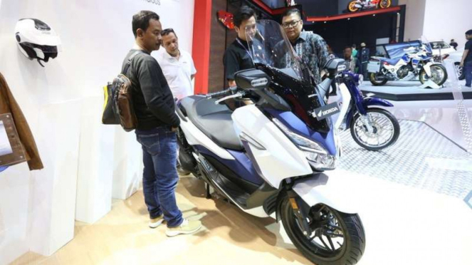 Honda Forza meluncur resmi di GIIAS 2018.