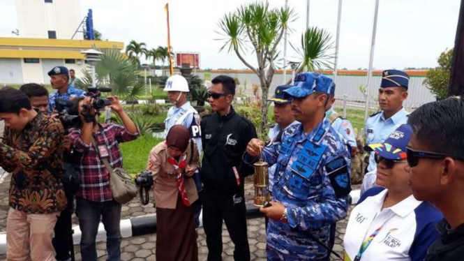 Kirab Obor Asian Games tiba di Bukittinggi, Sumatera Barat