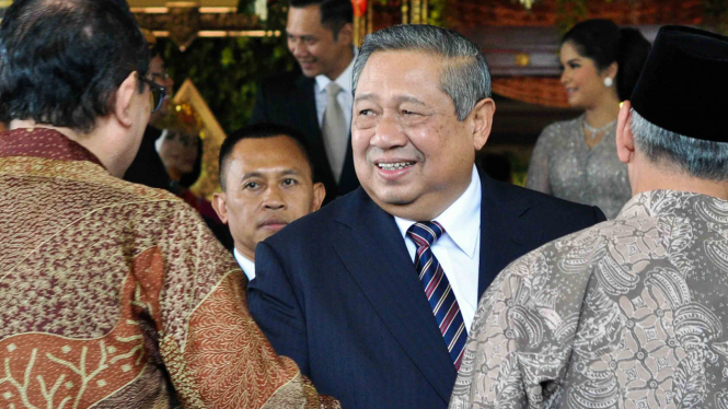 Ketua Majelis Tinggi Partai Demokrat Susilo Bambang Yudhoyono (SBY).