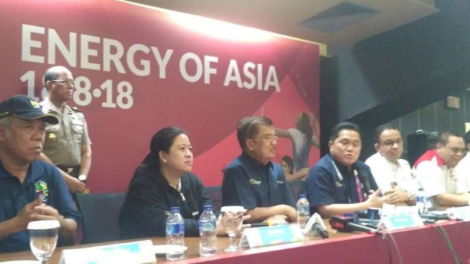 Pertemuan INASGOC dan pemerintah RI bahas Asian Games 2018 di GBK