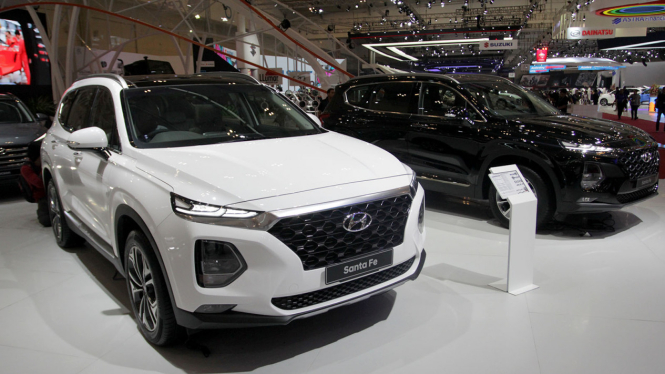 Deretan Mobil Terbaru di GIIAS 2018, Hyundai Santa Fe