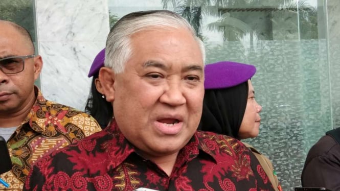 Ketua Dewan Pertimbangan Majelis Ulama Indonesia (MUI) Din Syamsuddin.