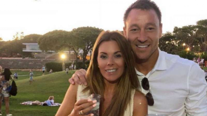 John Terry dan istri, Toni.