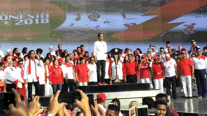 Jokowi hadiri Simponi Indonesia 2018
