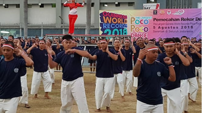 Napi di Lapas Cipinang pecahkan rekor poco-poco