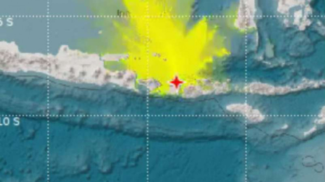 Pergerakan tsunami gempa 7,0 SR Lombok.