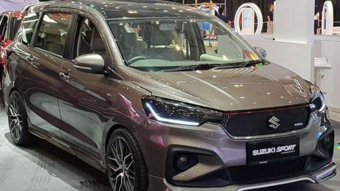 Suzuki Ertiga Sport konsep di GIIAS 2018.
