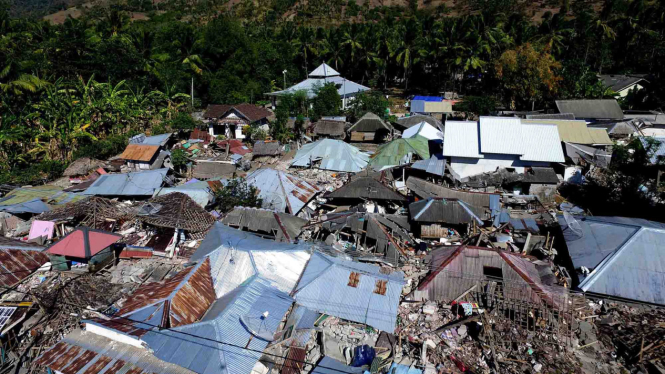 321 Jiwa Wafat di Bencana Gempa Besar Lombok