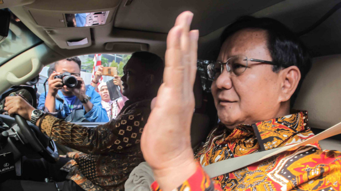 Ketua Umum Partai Gerindra, Prabowo Subianto