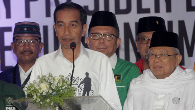 Jokowi-Ma'ruf Amin.