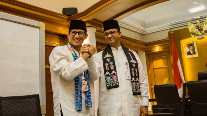 Perpisahan Sandiaga Uno sebagai Wakil Gubernur DKI Jakarta