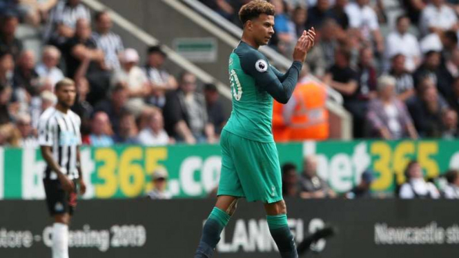 Selebrasi gol pemain Tottenham Hotspur, Dele Alli