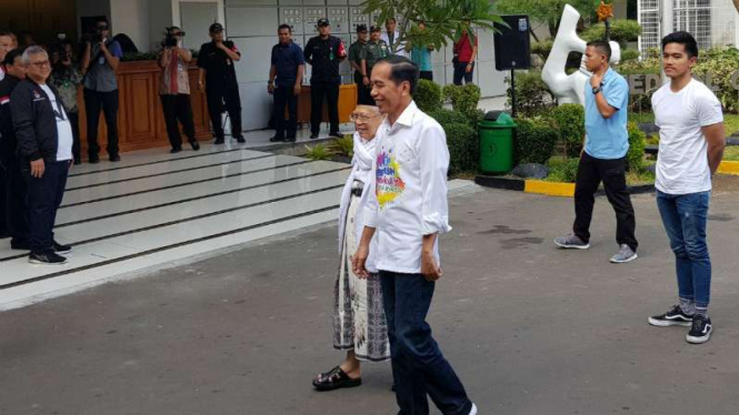 Jokowi-Ma'ruf jalani tes kesehatan di RSPAD