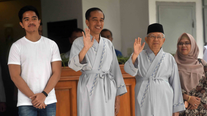 Tes kesehatan carpres dan cawapres, Joko Widodo - Ma’ruf Amin di RSPAD Jakarta