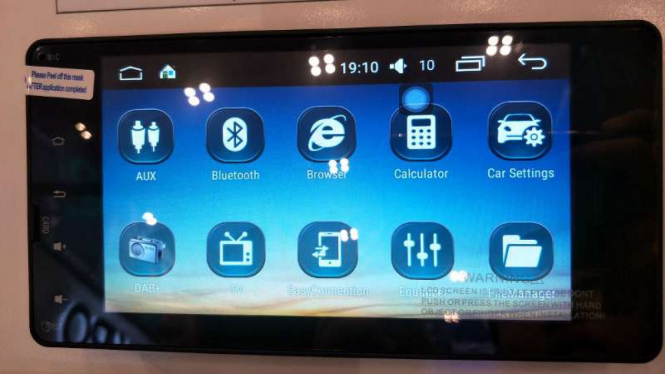 Asuka TV Android OEM Mitsubishi Xpander XP-7. 