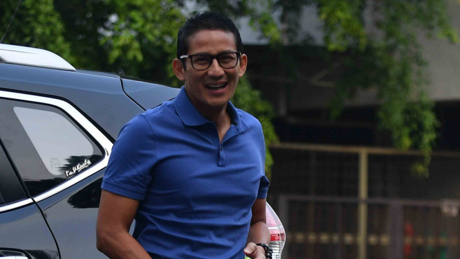 Cawapres Sandiaga Uno.