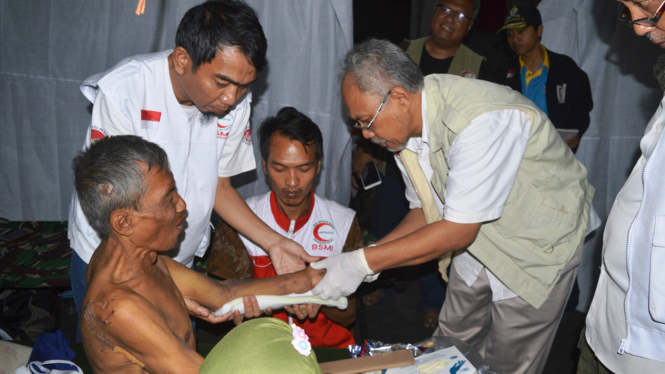 BSMI beri penanganan medis kepada korban gempa Lombok 