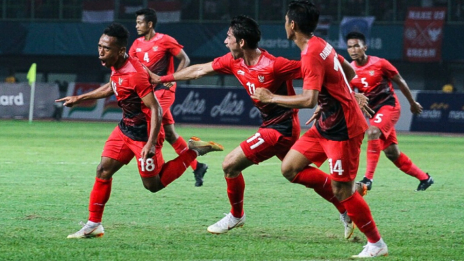 Indonesia vs Palestina Babak Pertama