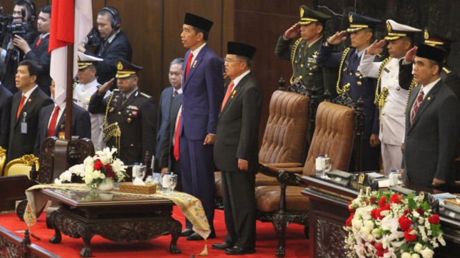 Sidang Paripurna MPR 16 Agustus 2018