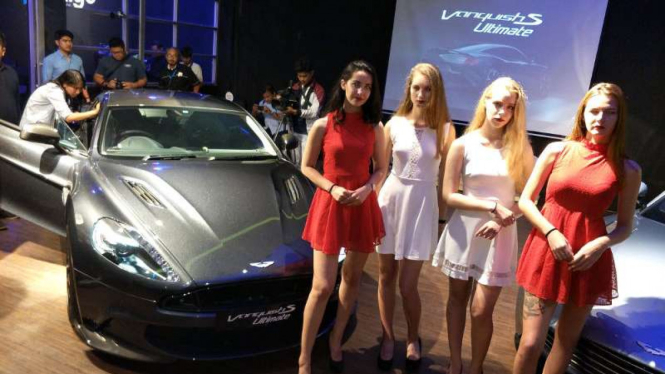Peluncuran Aston Martin Vanquish S Ultimate di Jakarta