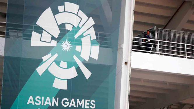 Persiapan Jelang Pembukaan Asian Games 2018 di GBK